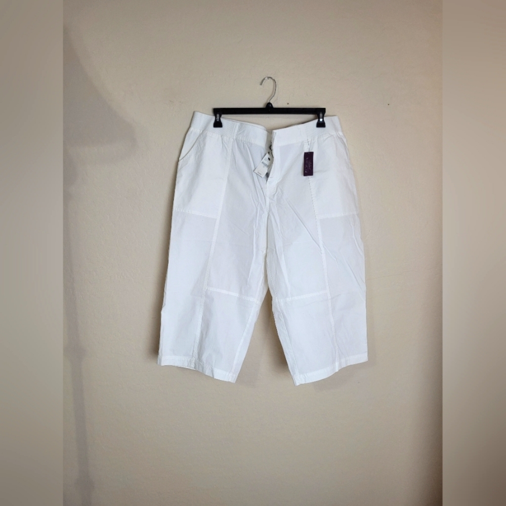 LB Elastic Waist Capris